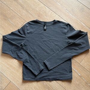 Skims Charcoal Grey/Black Long sleeve